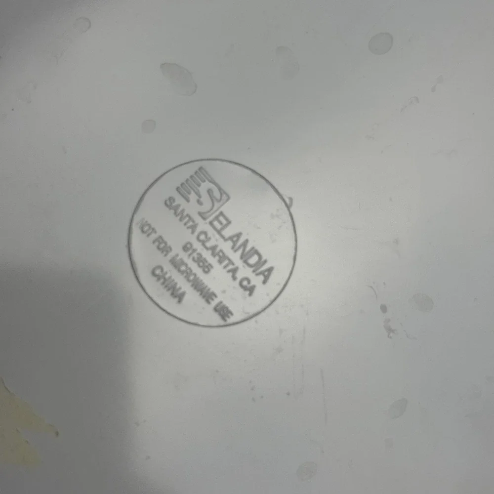 Vintage 1993‎ Barney Christmas Melamine Plate and Bowls Set Selandia 3 Piece